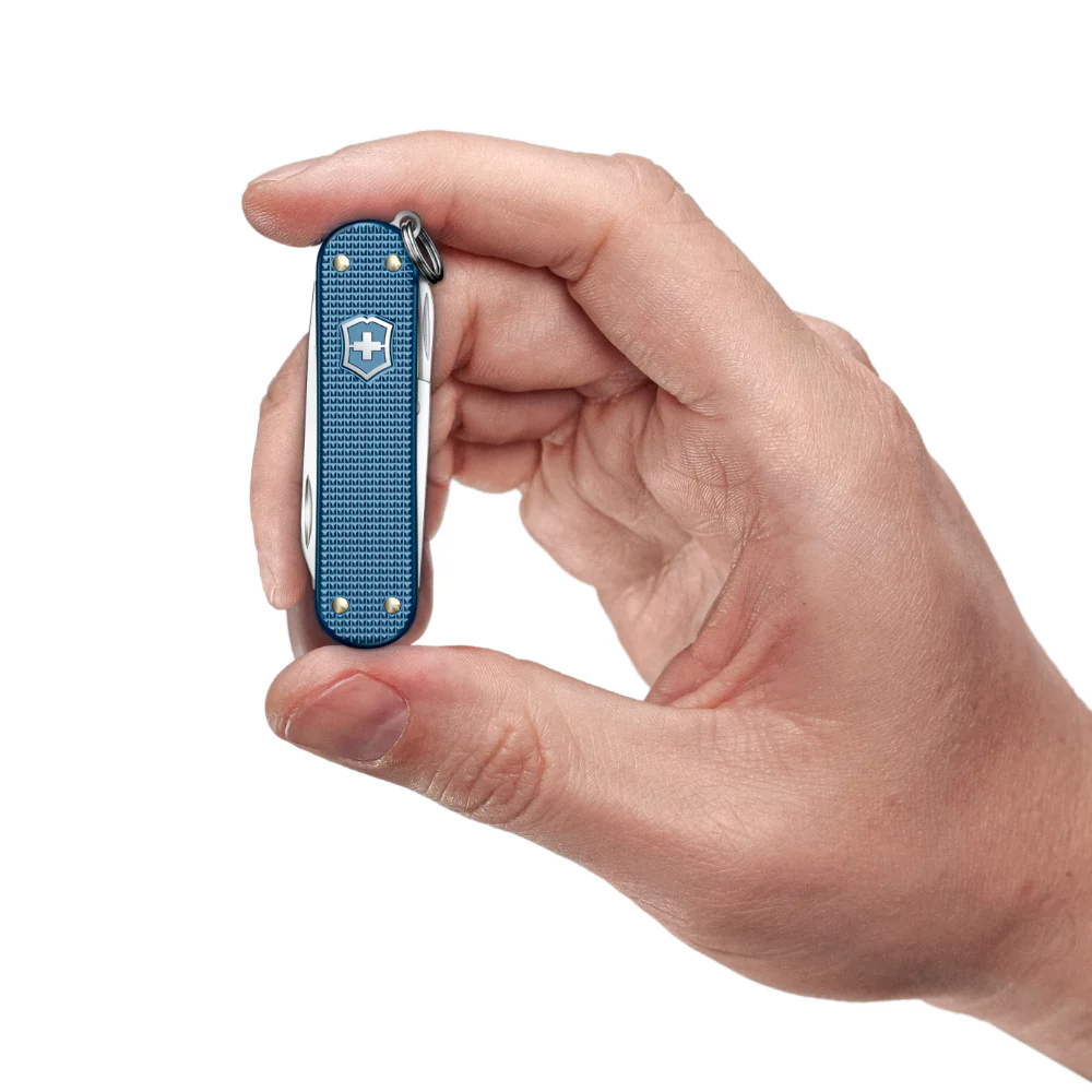 Victorinox Glacial Blue Classic SD Alox 2026 Limited Edition Swiss Army Knife - Image 4
