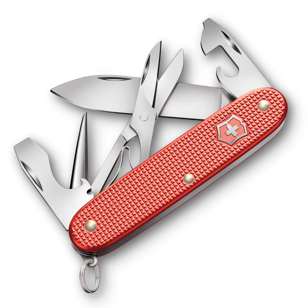 Victorinox Stone Red Pioneer X Alox 2025 Limited Edition Swiss Army Knife