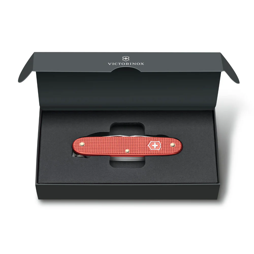 Victorinox Stone Red Pioneer X Alox 2025 Limited Edition Swiss Army Knife - Image 4