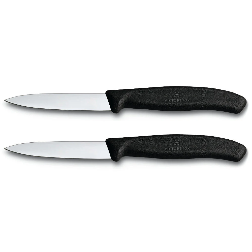 Victorinox Swiss Classic 2-Piece 3.25" Spear Tip Straight Edge Paring Knife Set