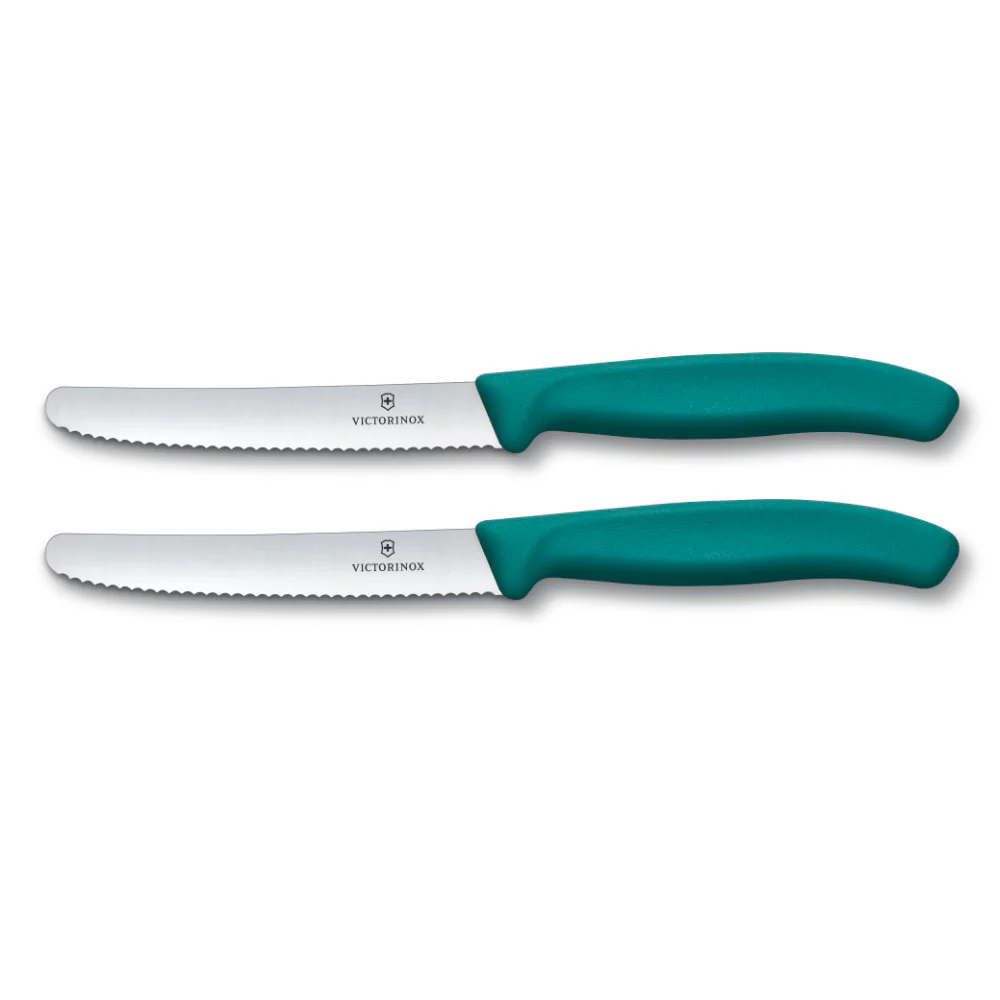 Victorinox Swiss Classic 2-Piece 4.5" Serrated Utility Knife Set - Image 2