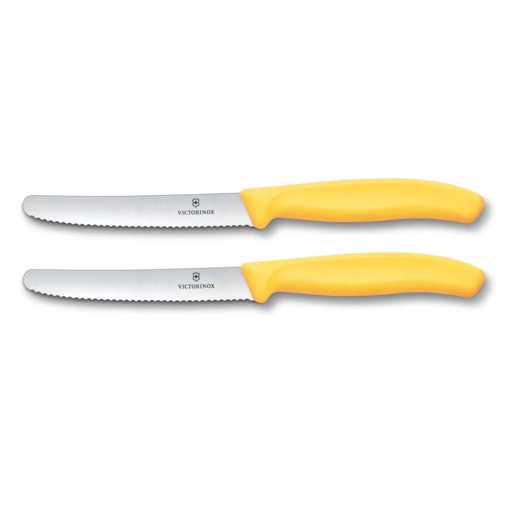 Victorinox Swiss Classic 2-Piece 4.5" Serrated Utility Knife Set - Image 4