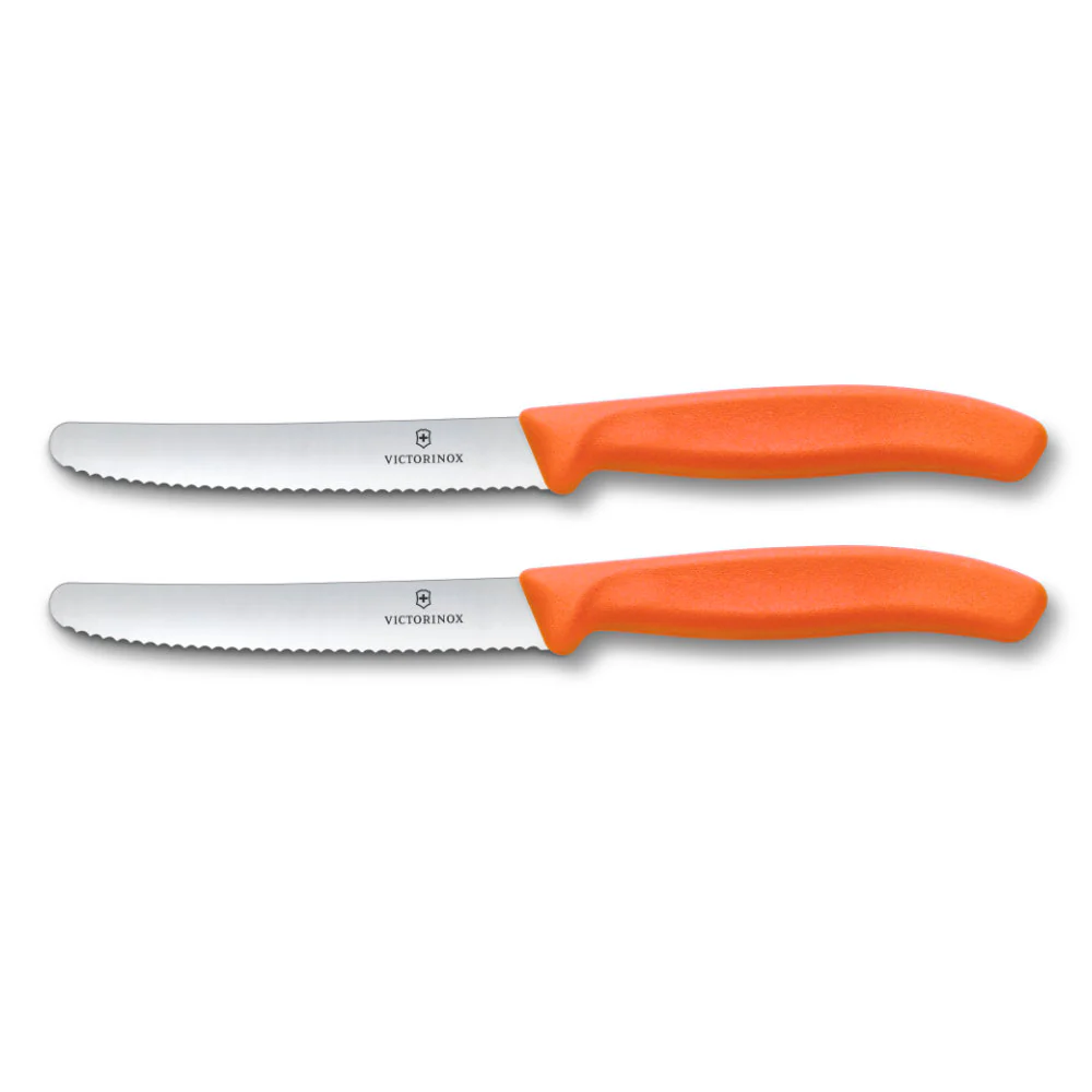 Victorinox Swiss Classic 2-Piece 4.5" Serrated Utility Knife Set - Image 5