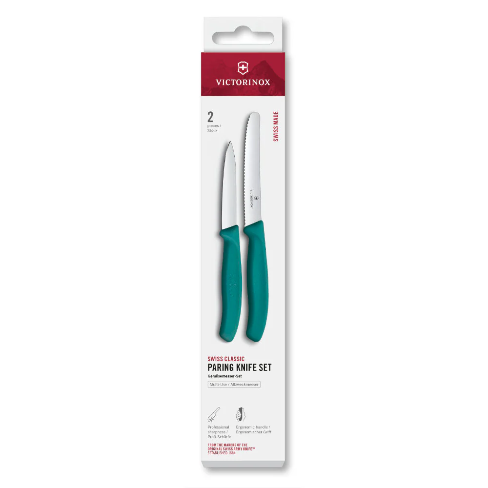 Victorinox Swiss Classic 4.25" Utility Knife and 3.25" Paring Knife Set - Image 2