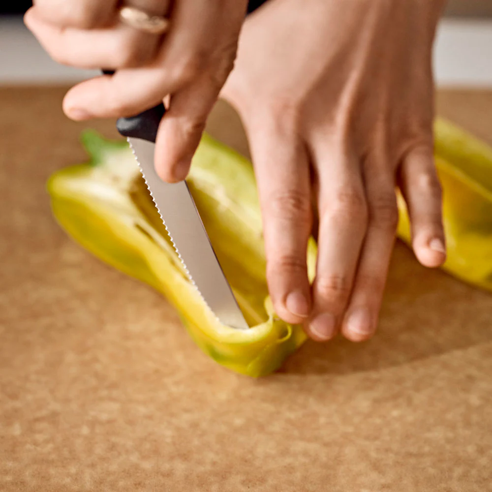 Victorinox Swiss Classic 4.5" Serrated Round Tip Paring Knife - Image 12