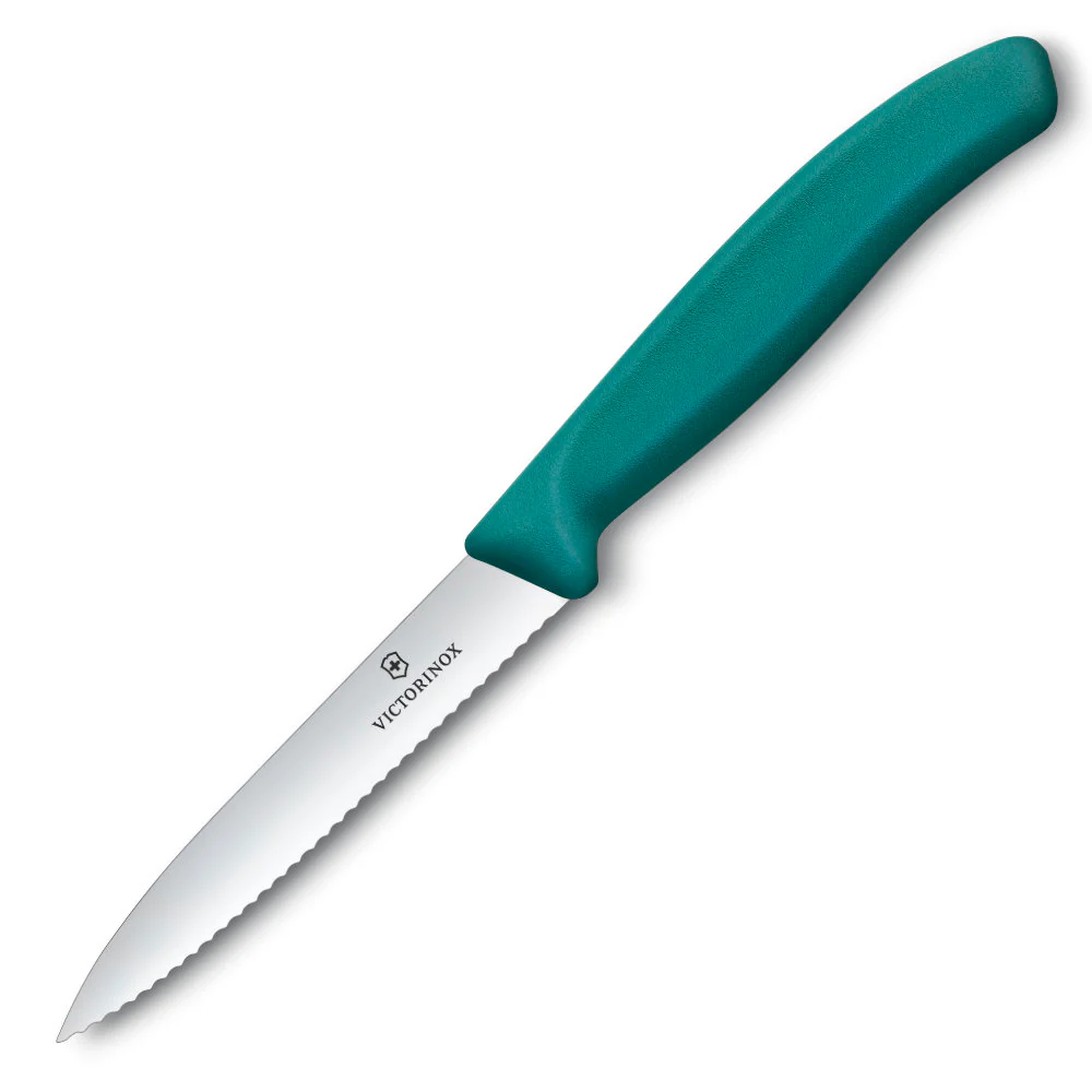 Victorinox Swiss Classic 4" Serrated Spear Tip Paring Knife - Image 4