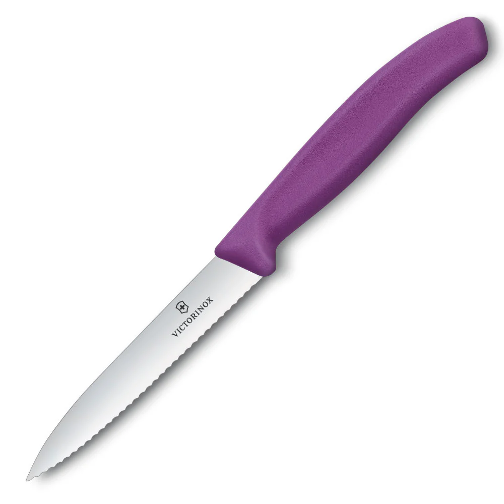 Victorinox Swiss Classic 4" Serrated Spear Tip Paring Knife - Image 5