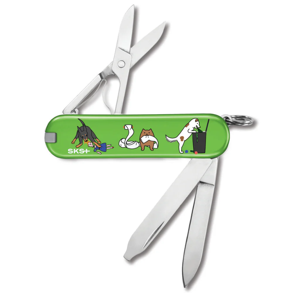 Victorinox The Dog Did It Classic SD Designer Swiss Army Knife - Image 2