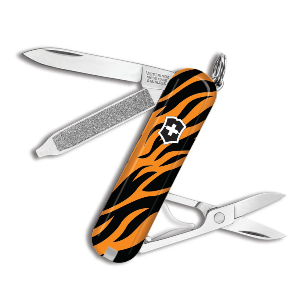 Victorinox Tiger Stripes Classic SD Designer Swiss Army Knife