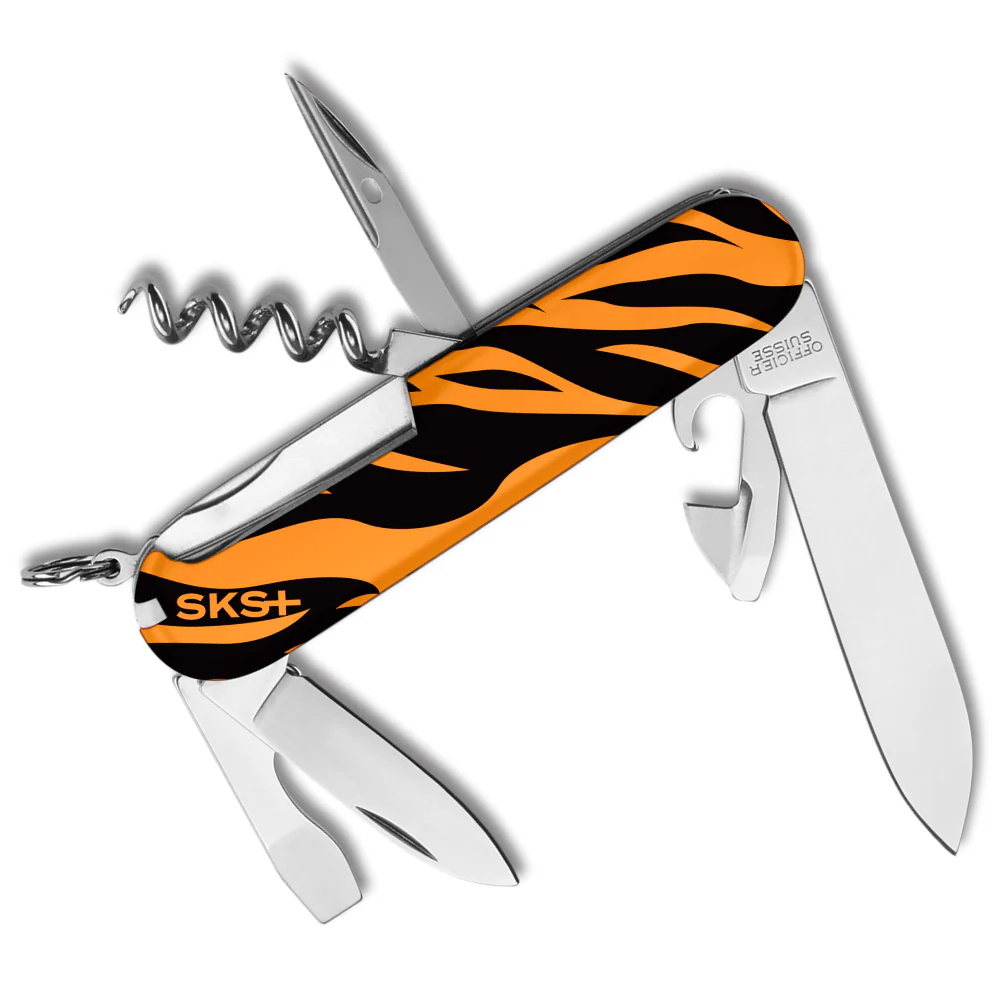 Victorinox Tiger Stripes Spartan Designer Swiss Army Knife - Image 2
