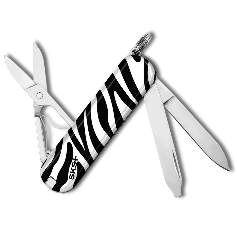 Victorinox Zebra Stripes Classic SD Designer Swiss Army Knife - Image 2