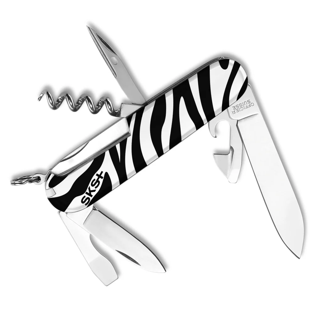 Victorinox Zebra Stripes Spartan Designer Swiss Army Knife - Image 2