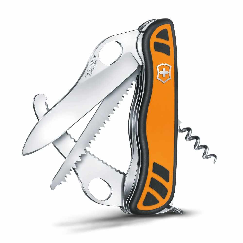 Victorionox Hunter XST Orange Lockblade Swiss Army Knife - Image 2
