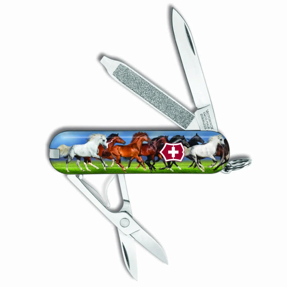 Victorinox Wild Horses Classic SD Designer Swiss Army Knife