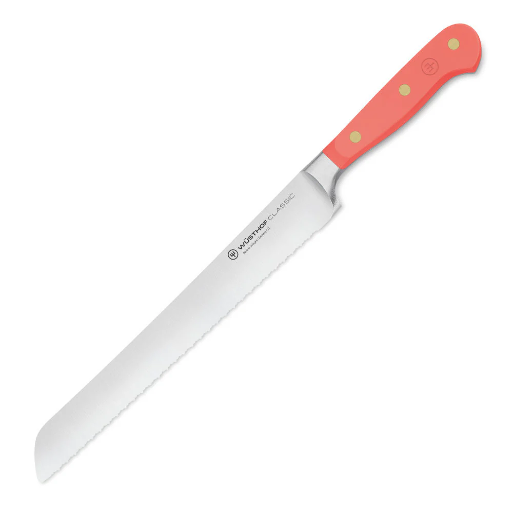 Wusthof Classic Colors 9" Double-Serrated Bread Knife - Image 7