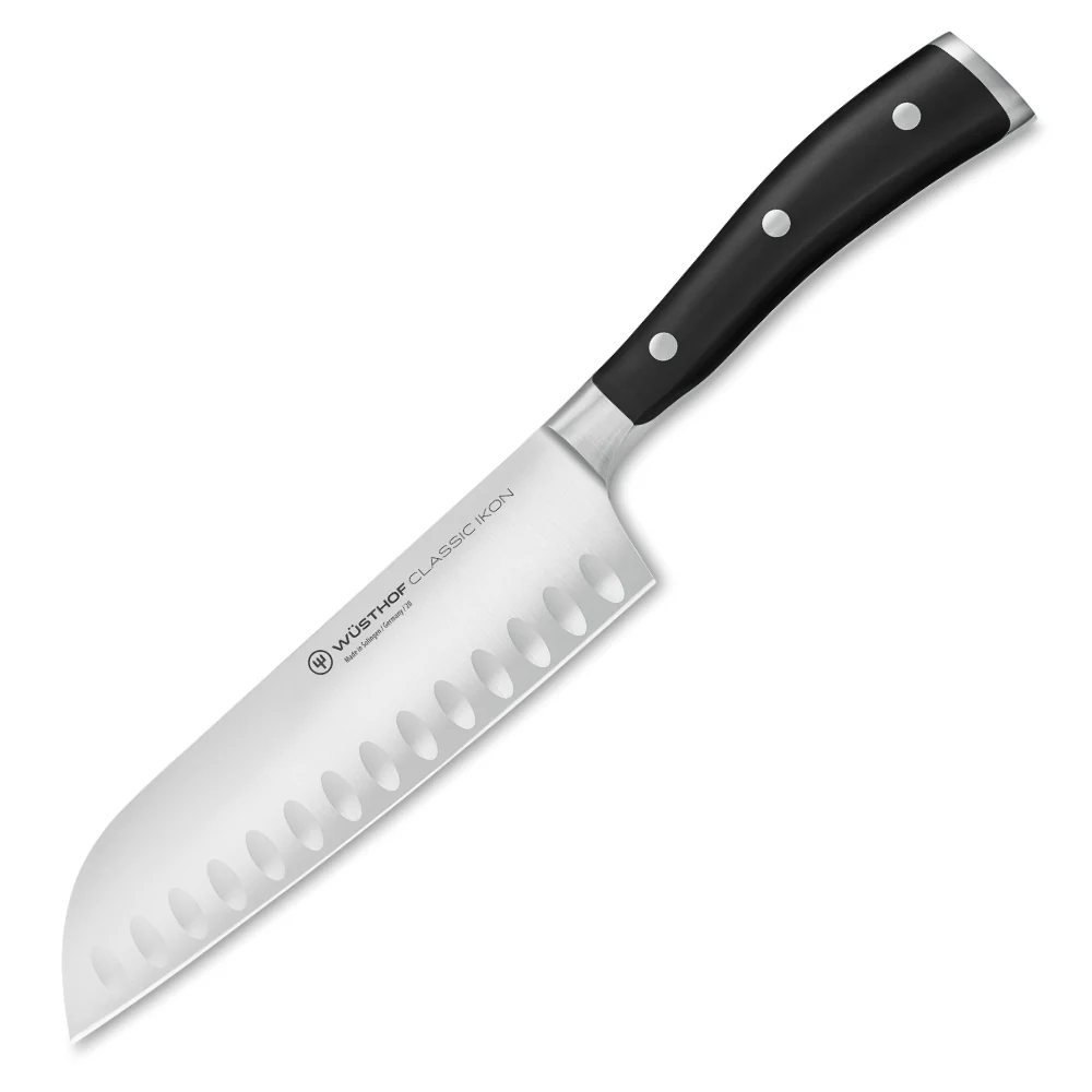 Wusthof Classic Ikon 7" Hollow Edge Santoku Knife