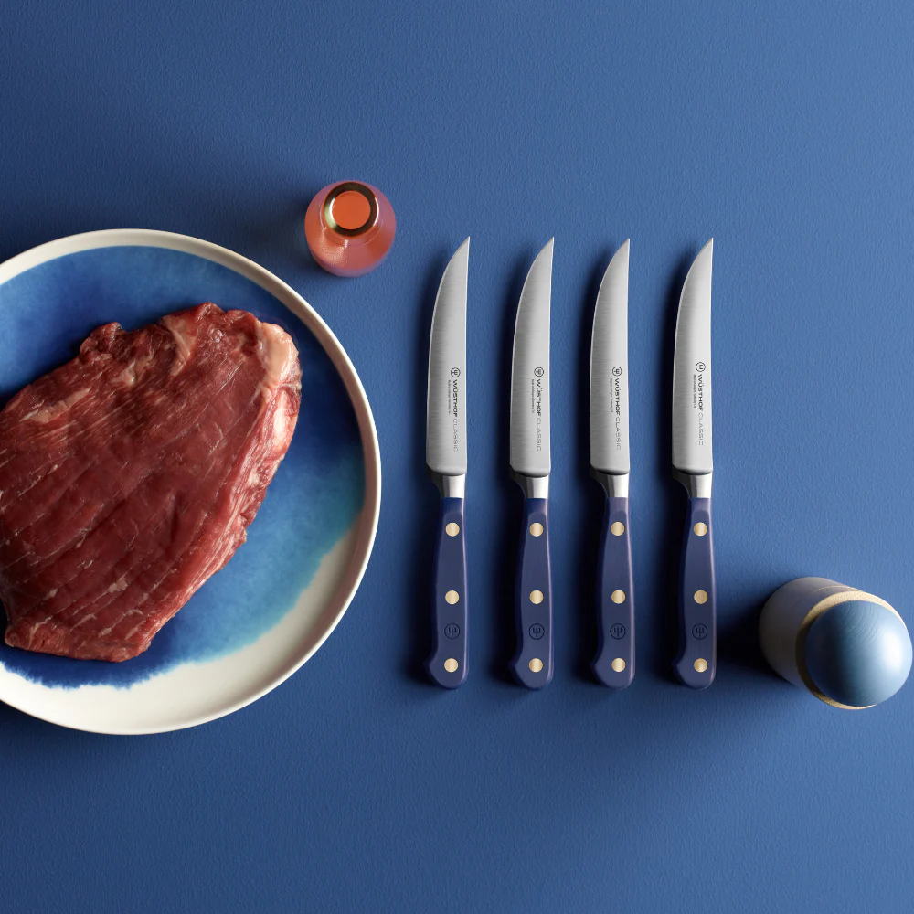 Wusthof Classic Wild Blueberry 4-Piece Steak Knife Set - Image 2