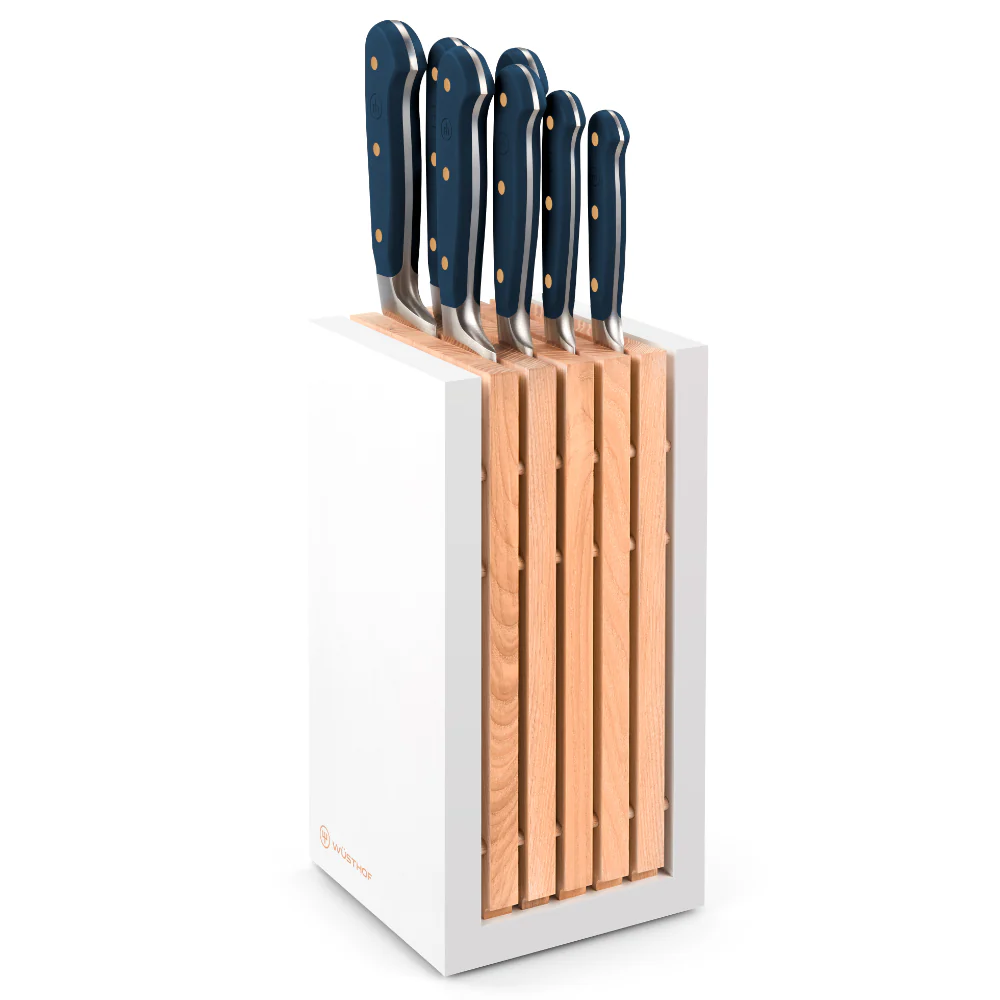 Wusthof Classic Wild Blueberry 8-Piece Designer Knife Block Set - Image 2