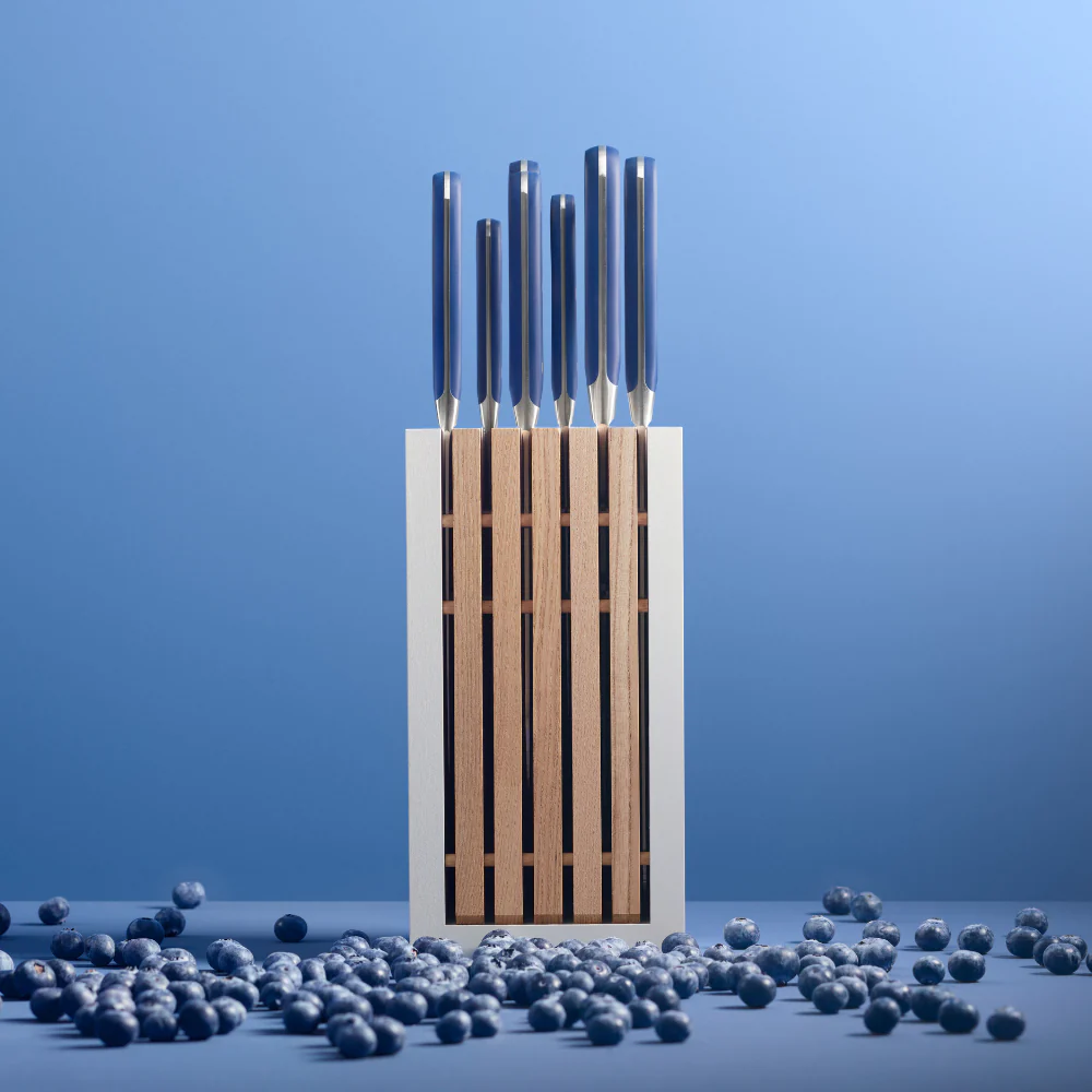 Wusthof Classic Wild Blueberry 8-Piece Designer Knife Block Set - Image 6