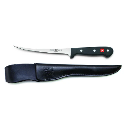 Wusthof Gourmet 7" Fish Fillet Knife with Leather Sheath