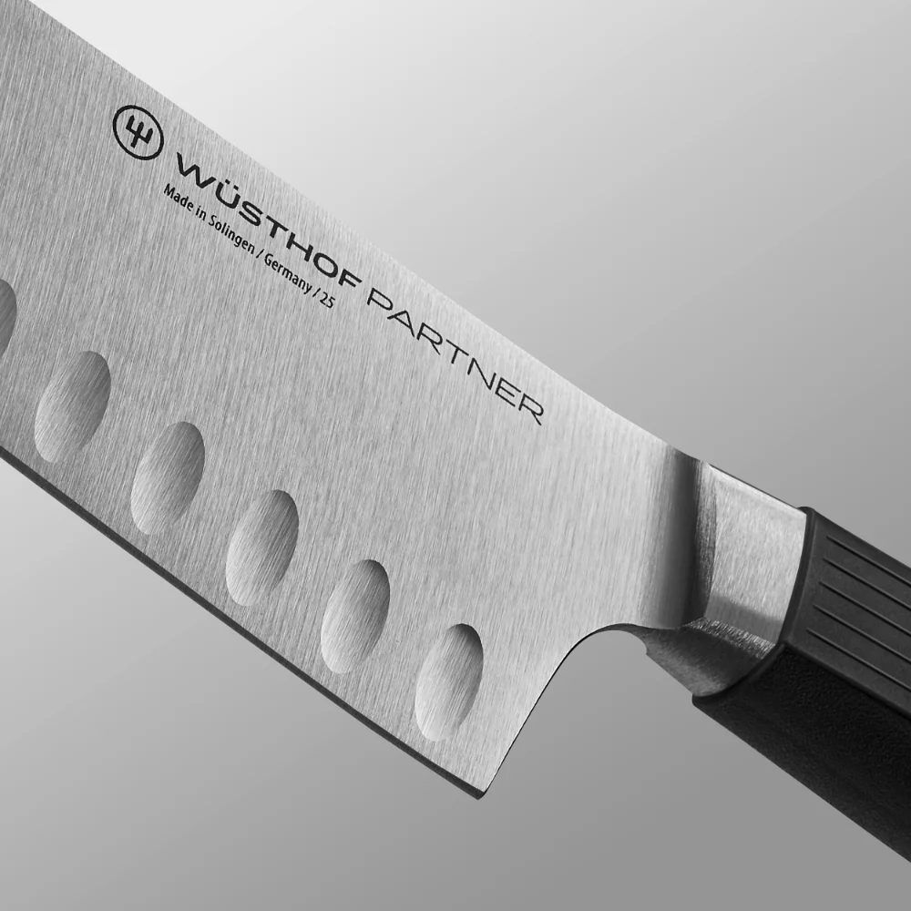Wusthof Partner 7" Hollow Edge Santoku Knife - Image 6